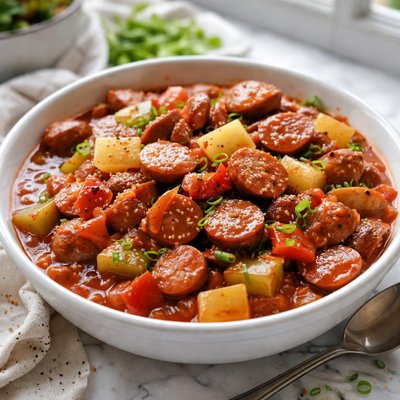 Image of Crock Pot Sweet and Sour Polish Sausage