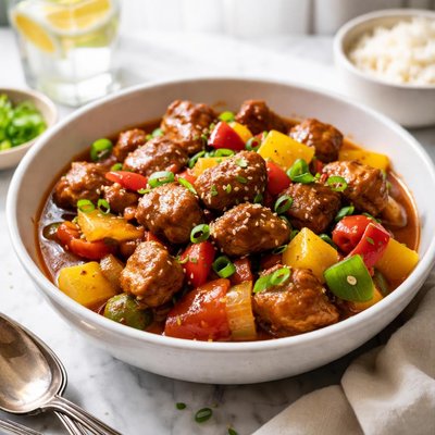 Image of Crock Pot Sweet and Sour Pork