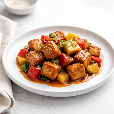 Image of Crock Pot Sweet Sour Tofu