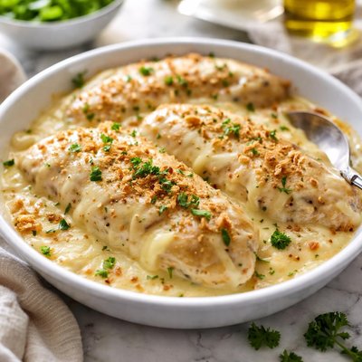 Image of Crock Pot Swiss Cheese Chicken