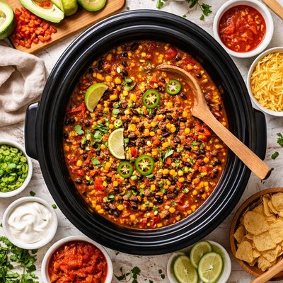 Image of Crock Pot Taco Soup
