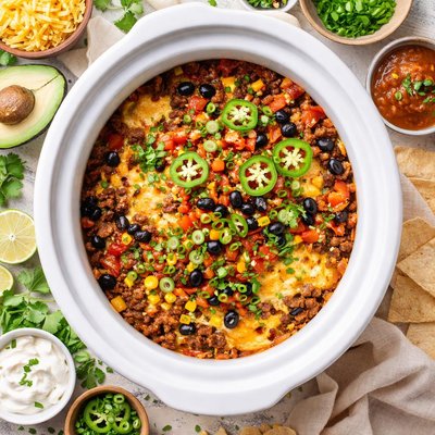 Image of Crock Pot Tamale Casserole