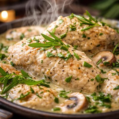 Image of Crock Pot Tarragon Chicken
