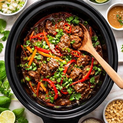 Image of Crock Pot Thai Beef