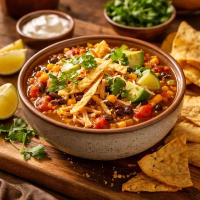 Image of Crock Pot Tortilla Soup