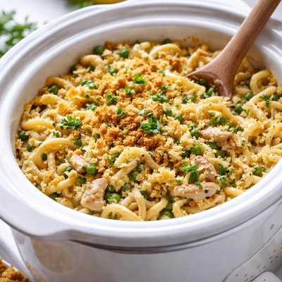 Image of Crock Pot Tuna Casserole