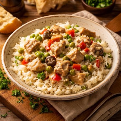 Image of Crock Pot Turkey Ala King