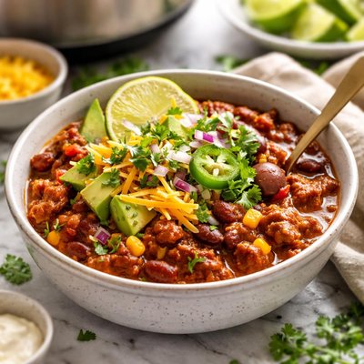 Image of Crock Pot Turkey Chili