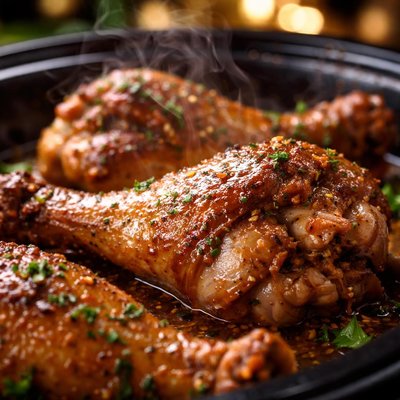 Image of Crock Pot Turkey Drumsticks