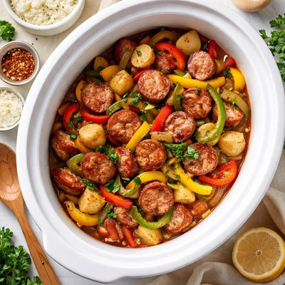 Image of Crock Pot Turkey Kielbasa
