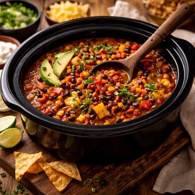 Image of Crock Pot Vegetable Chili