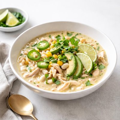 Image of Crock Pot White Chicken Chili