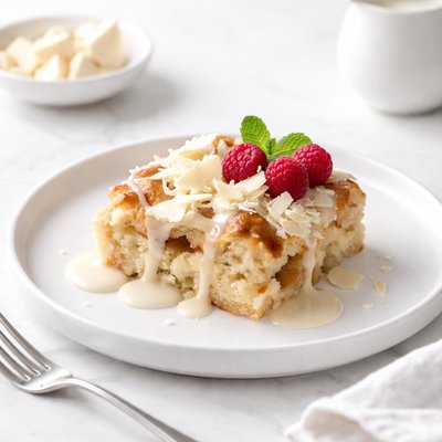 Image of Crock Pot White Chocolate Bread Pudding
