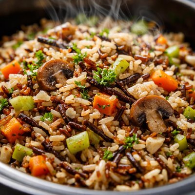 Image of Crock Pot Wild Rice Pilaf