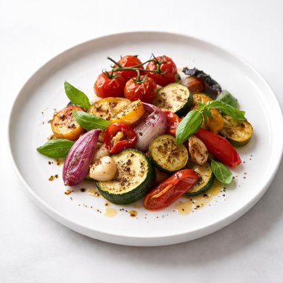 Image of Crock Roasted Summer Vegetables