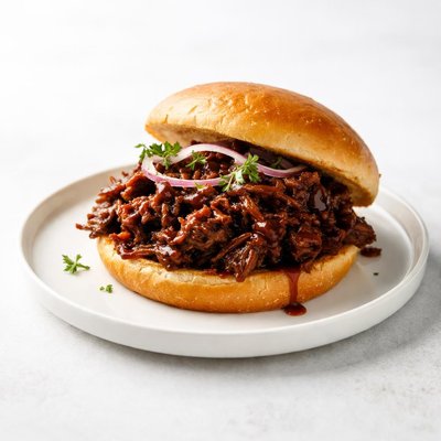 Image of Crockery Bbq Beef for Sandwiches