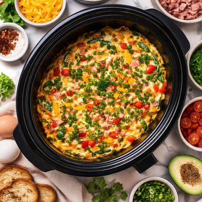 Image of Crockpot Breakfast Omelette
