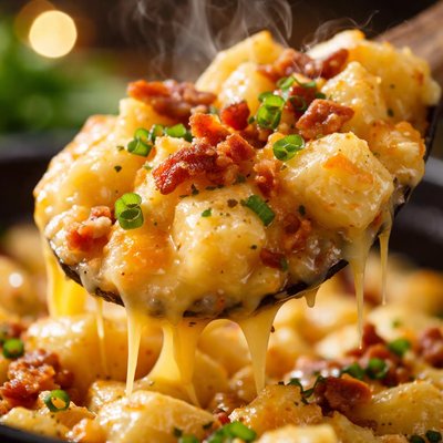 Image of Crockpot Cheesy Potatoes