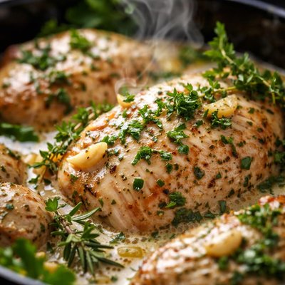 Image of Crockpot French Herbed Chicken