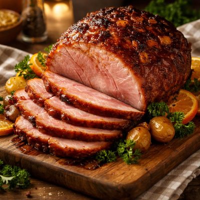 Image of Crockpot Ham Simple