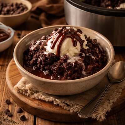Image of Crockpot Hot Fudge Cake