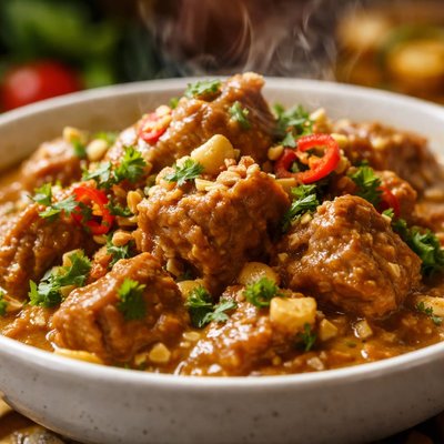 Image of Crockpot Peanut Pork