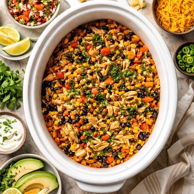 Image of Crockpot Santa Fe Chicken
