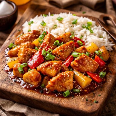 Image of Crockpot Sweet Sour Chicken