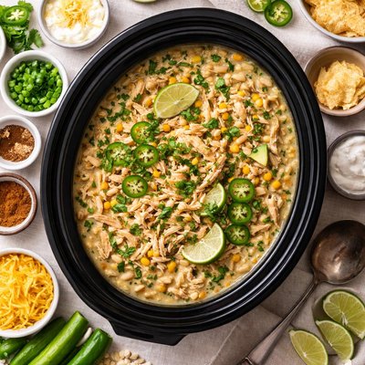 Image of Crockpot White Chili