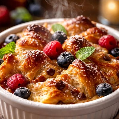 Image of Croissant Pudding