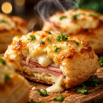 Image of Croque Monsieur Puffs