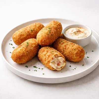 Image of Croquetas De Jamon Ham Croquettes