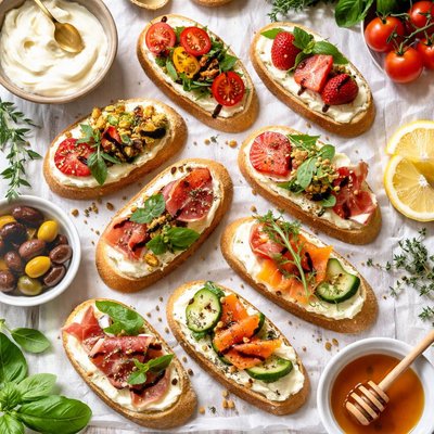 Image of Crostini Al Mascarpone