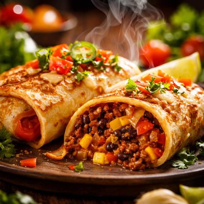 Image of Crpes Farcies La Mexicaine