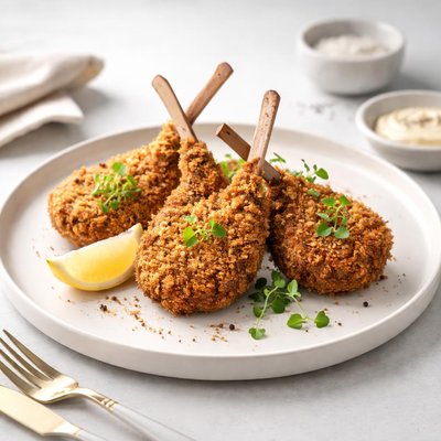 Image of Crumbed Lamb Cutlets Australia