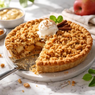 Image of Crumbled Apple Pie