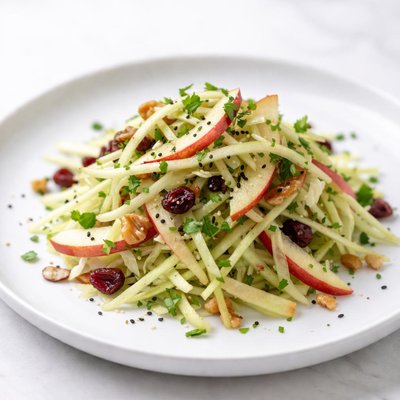 Image of Crunchy and Healthy Apply and Cabbage Salad