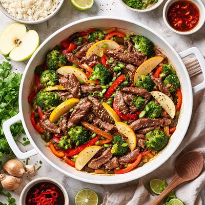 Image of Crunchy Apple Beef