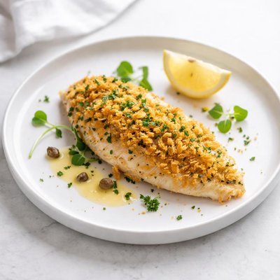 Image of Crunchy Baked Flounder