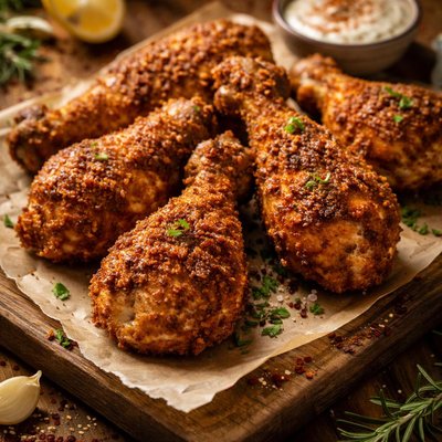 Image of Crunchy Baked Spiced Chicken