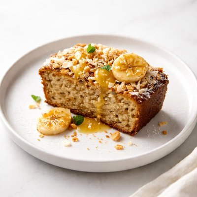 Image of Crunchy Banana Colada Bread