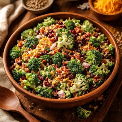 Image of Crunchy Broccoli Ranch Salad