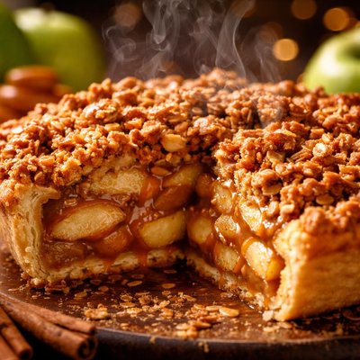 Image of Crunchy Caramel Apple Pie