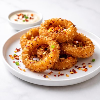 Image of Crunchy Chili Onion Rings