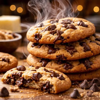 Image of Crunchy Chip Cookies