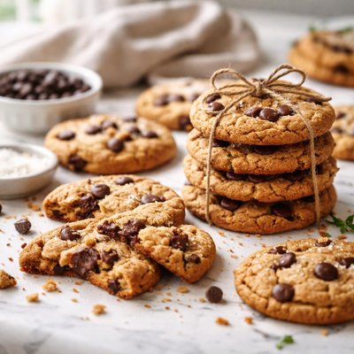 Image of Crunchy Chocolate Chip Cookies
