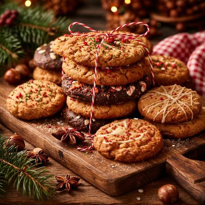 Image of Crunchy Christmas Cookies