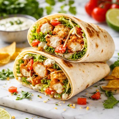 Image of Crunchy Chunky Chicken Wrap