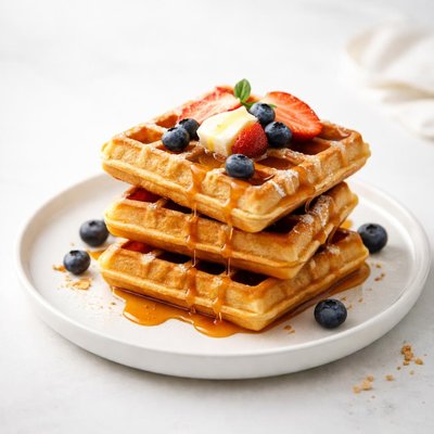 Image of Crunchy Delicious Waffles