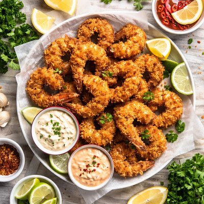 Image of Crunchy Fried Shrimp